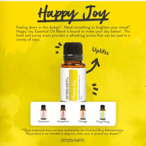 Simply Earth Happy Joy Essential Oil Blend - Picture 4 of 9